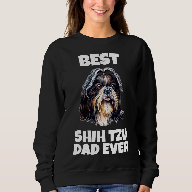 Bester Shih Tzu Vater je Sweatshirt (Vorderseite)