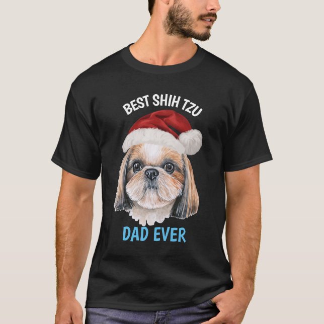 Bester Shih Tzu Vater je T - Shirt (Vorderseite)