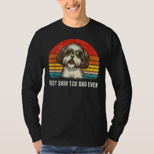 Bester Shih Tzu Vater je Vatertag T-Shirt