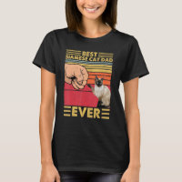 Bester siamesischer KatzenVater je Retro Vintager 