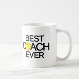 Bester Softball-Coach je schnellste Softball-Tasse Kaffeetasse