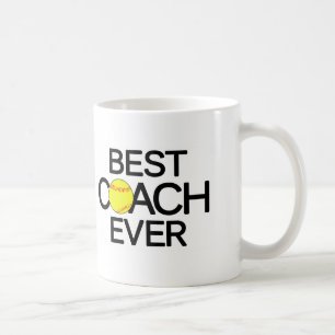 Bester Softball-Coach je schnellste Softball-Tasse Kaffeetasse