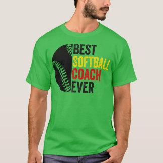 Bester SoftBall-Coach je T-Shirt