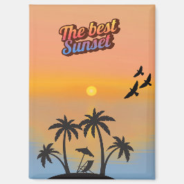 Bester Sonnenuntergang Magnet