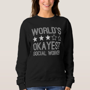 Bester Sozialarbeiter der Welt Sozialarbeiter 1 Sweatshirt