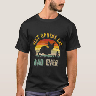 Bester Sphynx-Katzendaddy Aller Zeiten Vintage Ret T-Shirt