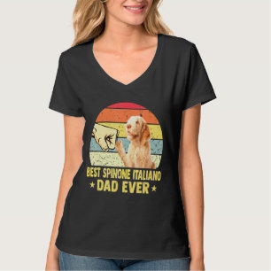 Bester Spinone Italiano Vater je Retro Vintages Ge T-Shirt