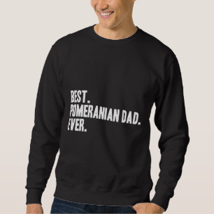 Bester Spitz Vater je Funny Pet Hund Sweatshirt