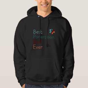 Bester Spitz Vater je I Liebe Sie Spitz für Hoodie