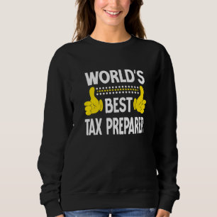 Bester Steuerersteller der Welt Berufsbezeichnung Sweatshirt
