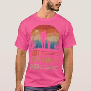 Bester Stiefvater Aller Zeiten Männer Vintage-Sonn T-Shirt