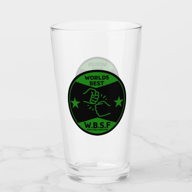 BESTER STIEFVATER DER WELT GLAS (Vorderseite)