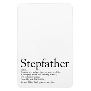 Bester Stiefvater der Welt, Stiefvater-Definition Magnet