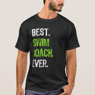 Bester SWIM COACH je T-Shirt