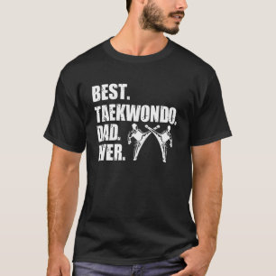 Bester Taekwondo Vater je Taekwondo T-Shirt