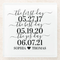Bester Tag JA Tag Hochzeitstag Geschenk