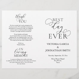 Bester Tag je, Hochzeitsfeier umkehrbar