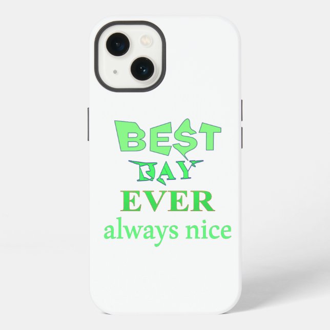 Bester Tag je iPhone Hülle (Rückseite)