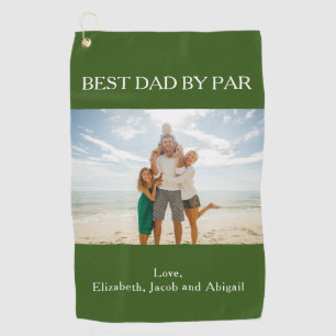 Bester Tag nach Par Custom-Foto Golfhandtuch