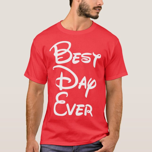 Bester Tag überhaupt vintage T-Shirt (Vorderseite)