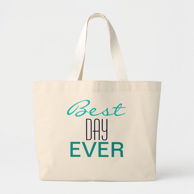 BESTER TAG ÜBERHAUPT Wedding TASCHE (Vorne)