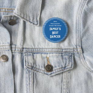 Bester Tänzer der Familie bei der benutzerdefinier Button