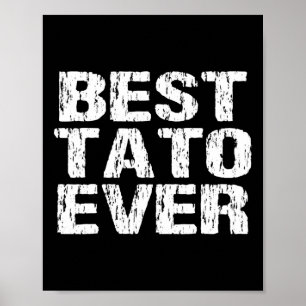 Bester Tato Aller Zeiten Dad Ukraine Abgenutzt Poster