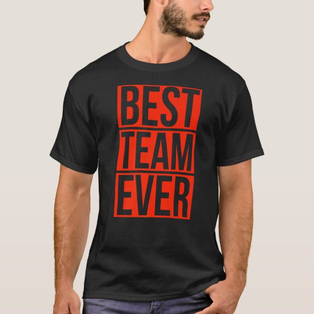 Bester Team-Team-Team-Outfits-Partner T-Shirt (Vorderseite)