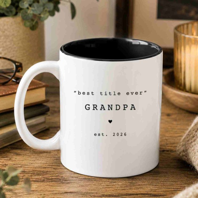 Bester Titel überhaupt Opa individuelles Tasse (Von Creator hochgeladen)