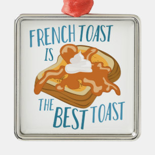 Bester Toast Ornament Aus Metall
