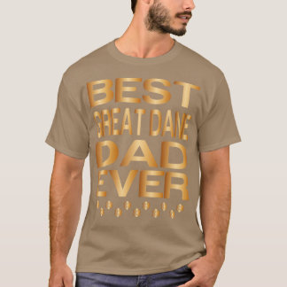 Bester toller Dane Vater Ever Bester Hund Vater je T-Shirt