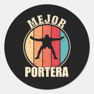 Bester Torhüter Runder Aufkleber