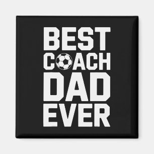 Bester Trainer Dad jemals Fußballtraining Sportlie Magnet