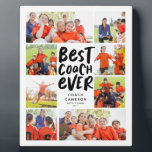 Bester Trainer je acht Foto Kollaborationscoach Ge Fotoplatte<br><div class="desc">Feiern Sie einen tollen Trainer und danken Sie für die tolle Saison mit dieser 8-Foto-Collage "Best Coach ever". Der fett formatierte Trendtyp enthält einen Spot für einen Namen, einen Datensatz oder andere Statistiken. Der schwarze Text ist von Fotos umgeben - 6 quadratisch und 2 horizontal. Finden Sie mehr Coach Geschenke...</div>