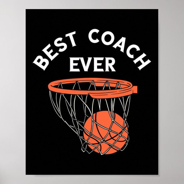 Bester Trainer je Bysketbyll Team Bbyll Byske Poster (Vorne)