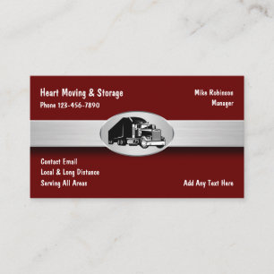 Bester Transport- und Speicherservice Visitenkarte