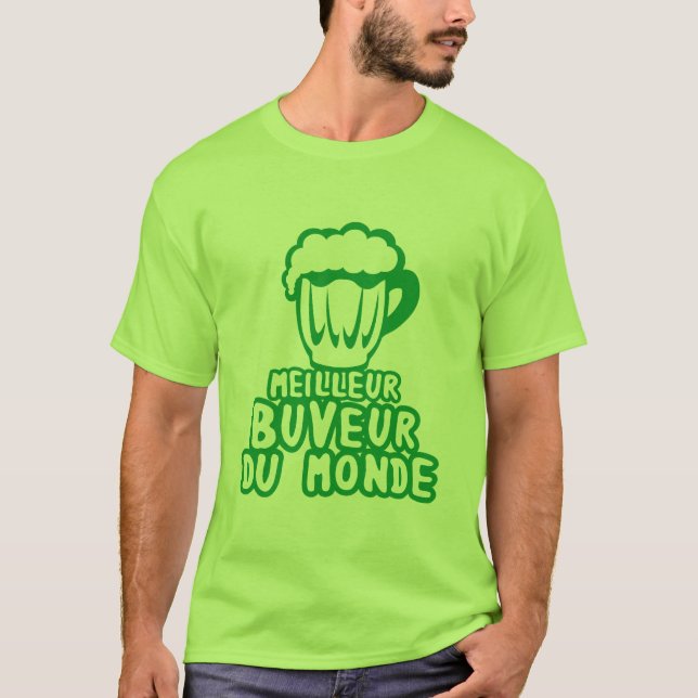 Bester Trinker T-Shirt (Vorderseite)