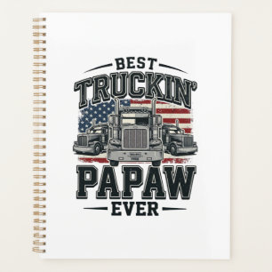 Bester Trucker-Papaw Aller Zeiten Vintage-Trucker- Planer