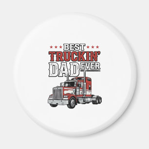 Bester Trucker-Vater aller Zeiten Vintage-Truck-Sh Magnet