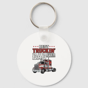 Bester Trucker-Vater Aller Zeiten Vintage-Truck-Sh Schlüsselanhänger