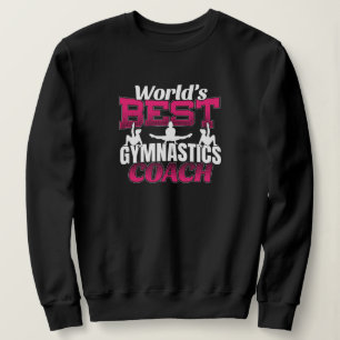 Bester Turncoach der Welt für Mädchen Sweatshirt