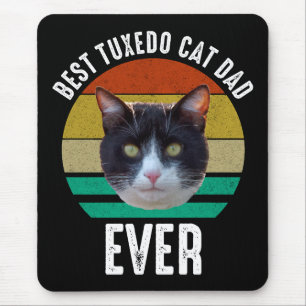 Bester Tuxedo Cat Vater je Mousepad