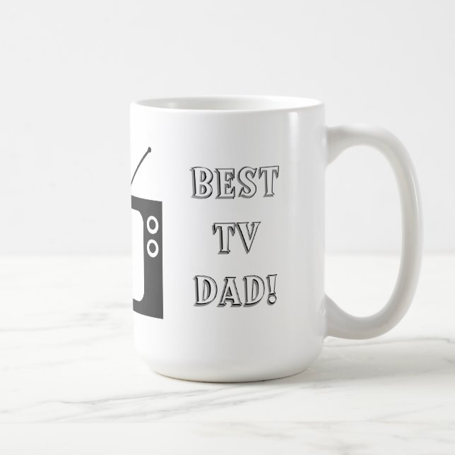 Bester TV-Vater! Tasse (Rechts)
