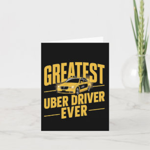 Bester Uber Driver je Uber Driver Funny 1 Karte