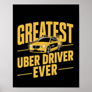 Bester Uber Driver je Uber Driver Funny 1 Poster