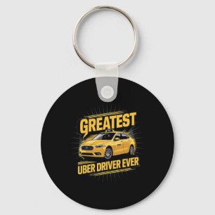 Bester Uber Driver je Uber Driver Funny 1 Schlüsselanhänger