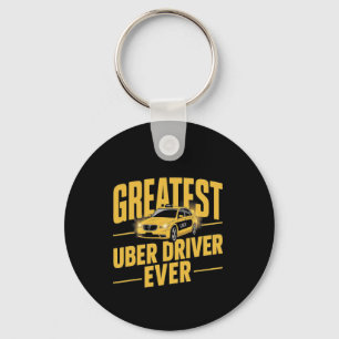 Bester Uber Driver je Uber Driver Funny 1 Schlüsselanhänger