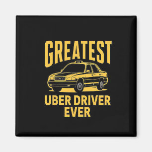 Bester Uber Driver je Uber Driver Funny 3 Magnet