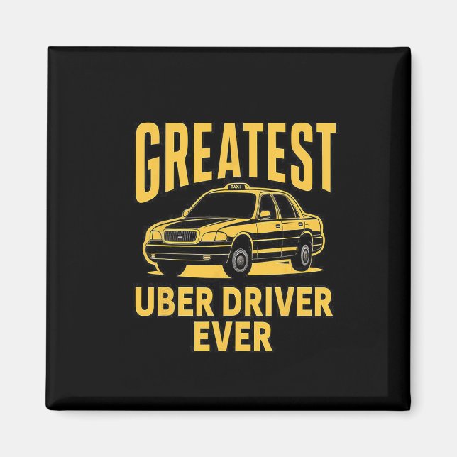 Bester Uber Driver je Uber Driver Funny 3 Magnet (Vorne)
