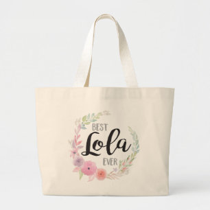 Bester überhaupt Lola Jumbo Stoffbeutel